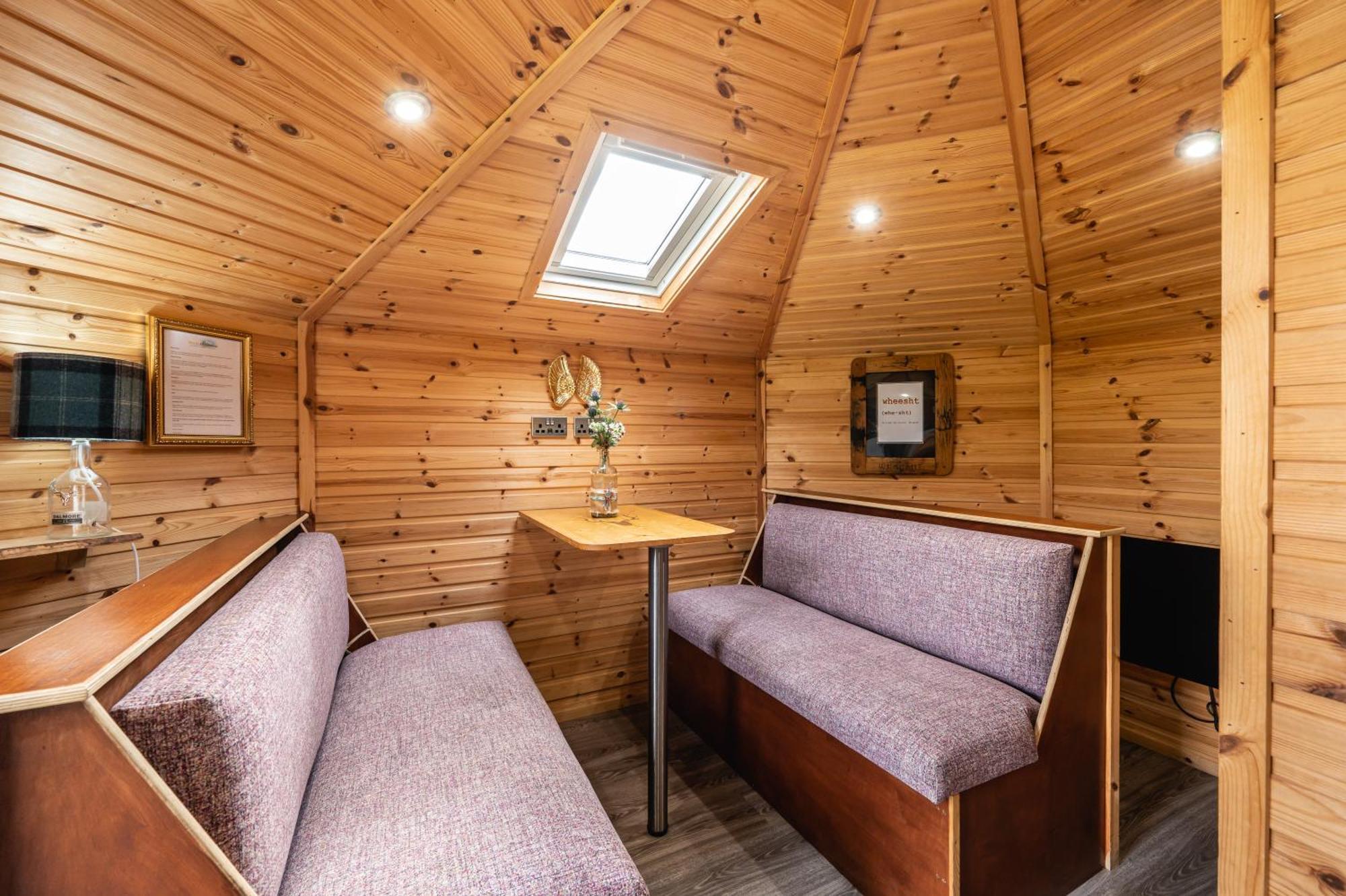Hotel Delny Glamping And Farm Animals Invergordon Exterior foto